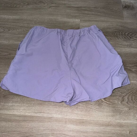 Women's TopShop Pastel Purple Athletic Shorts - Picture 5 of 5